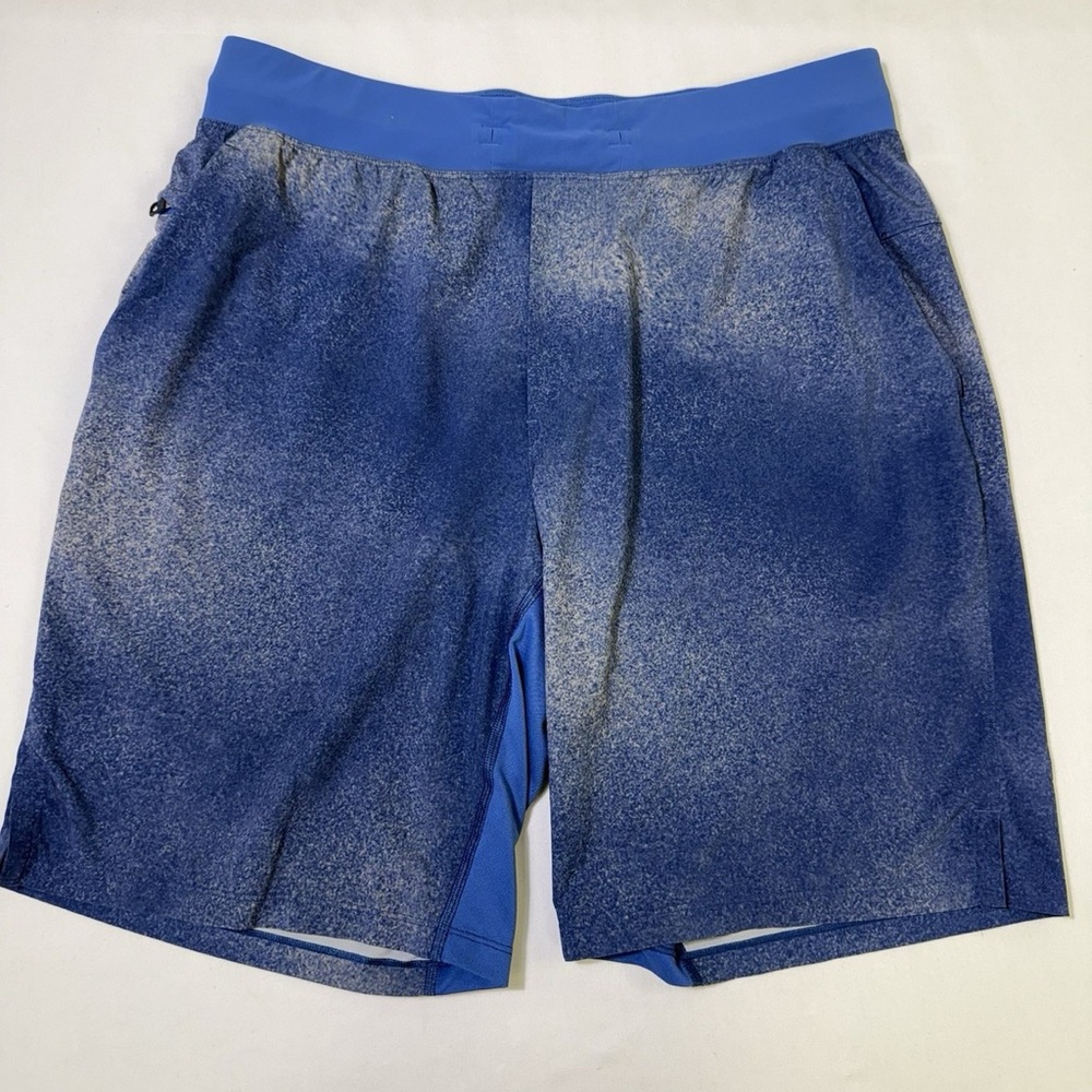 Lululemon Men's‎ Unlined Shorts – Blue Patterned 🩵🏃♂️